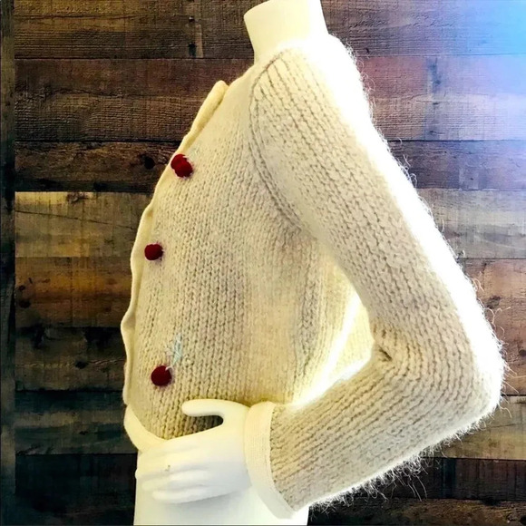 NWOT RARE Sleeping On Snow Anthropologie Cherries Cardigan - Picture 5 of 8